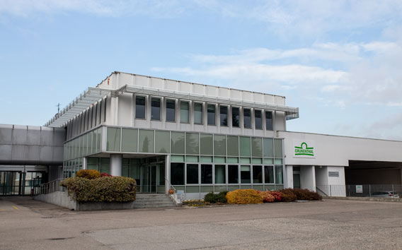 Foto dello stabilimento produttivo Farmaceutici Formenti, del Gruppo Grünenthal, ad Origgio (Varese)