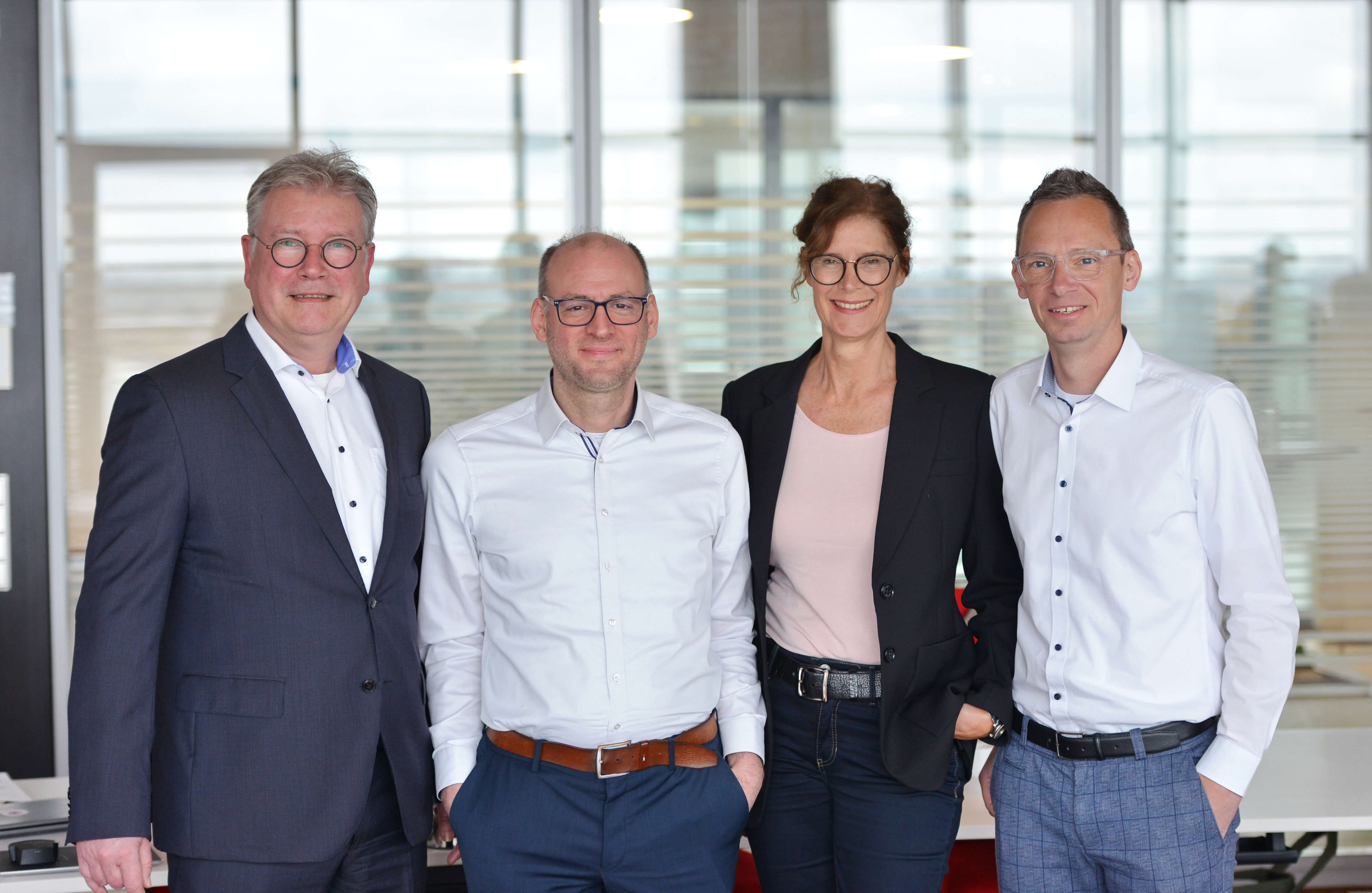 Il team della Fondazione Grünenthal a sostegno delle vittime del talidomide